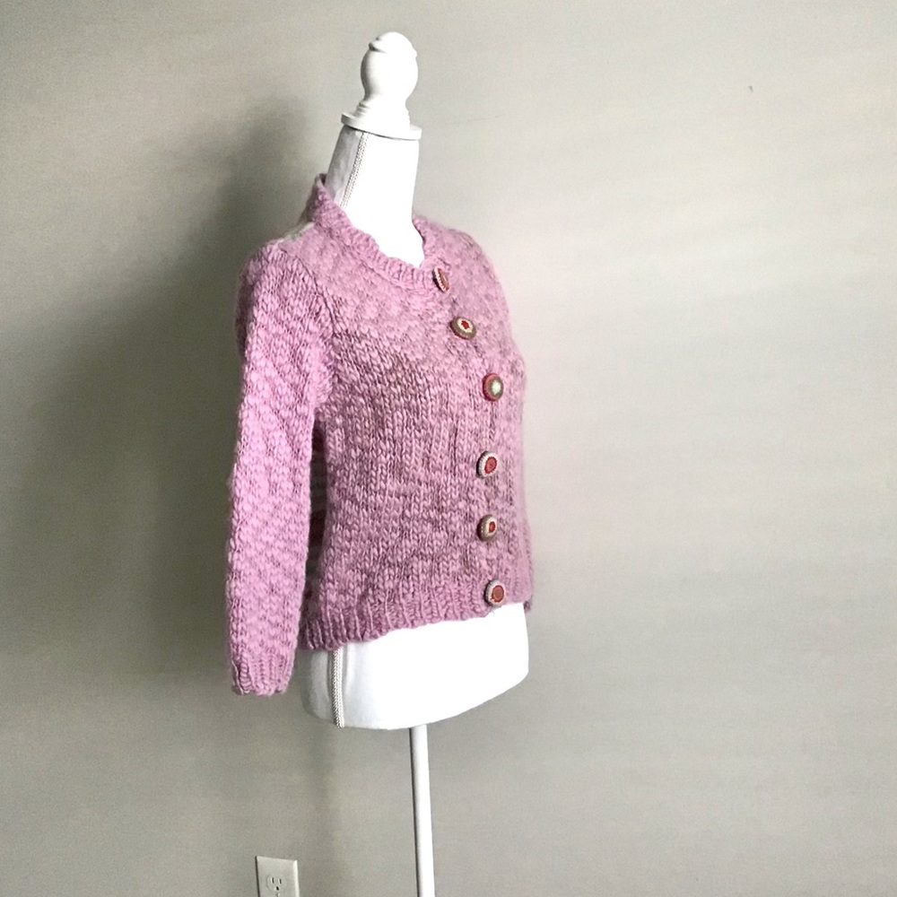 Rare Vintage Wool Cardigan Sweater ASO Maddie in The Suite Life of Zack and Cody - Picture 9 of 14